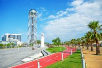 alphabetic tower in batumi