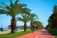 batumi beach side road