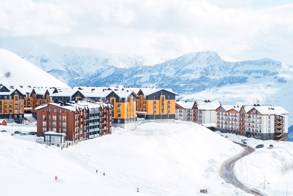 hotels in gudauri in winter time